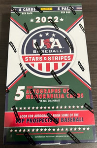 2022 Panini USA Stars & Stripes Hobby Box